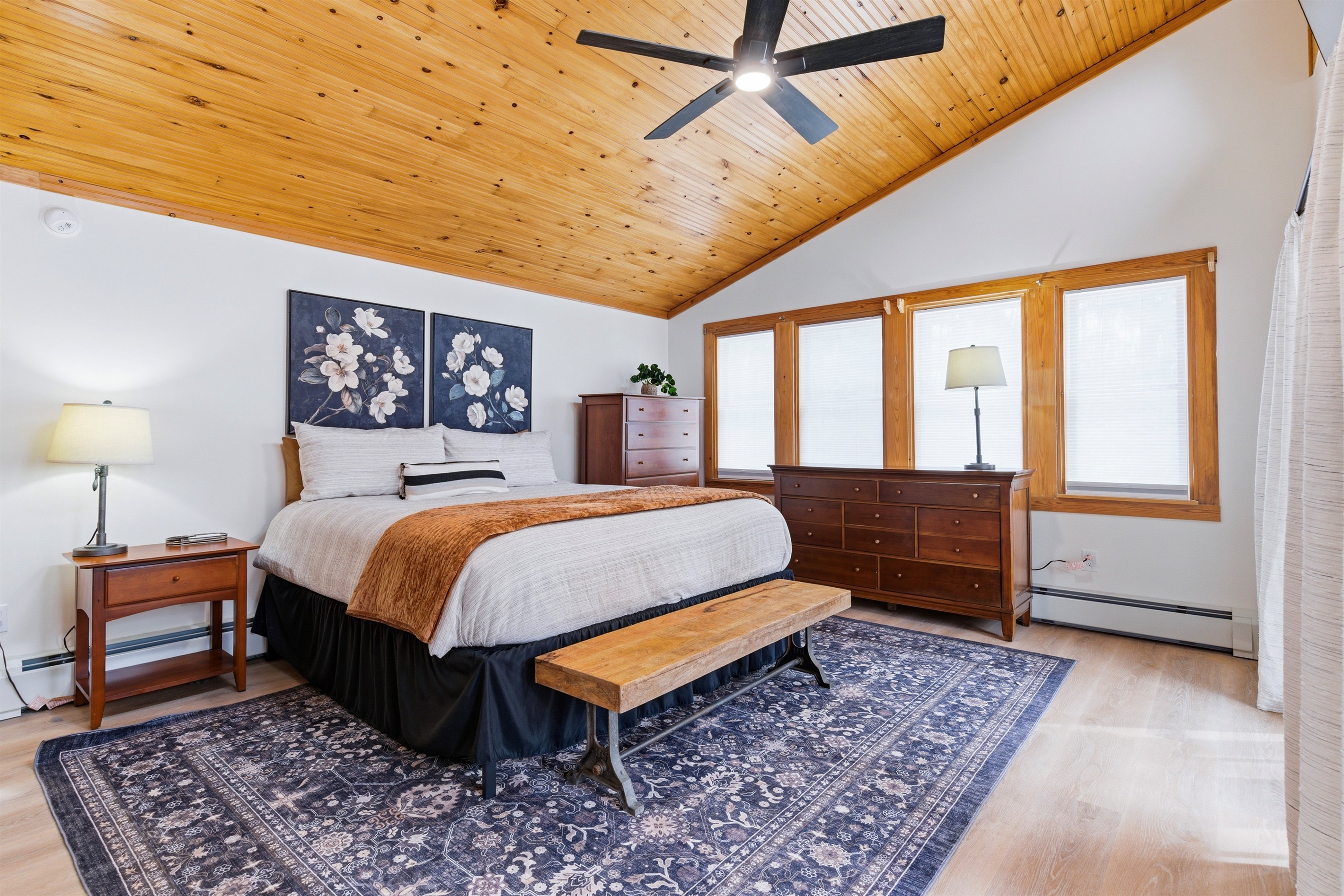 The ultimate sanctuary: where rustic Maine charm meets elegant, modern comfort for a truly restful stay.