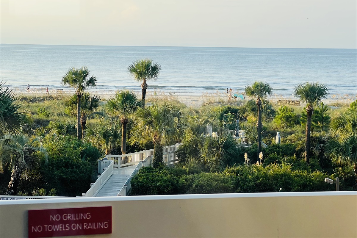 Breakers 324 Hilton Head Ocean view from Balcony