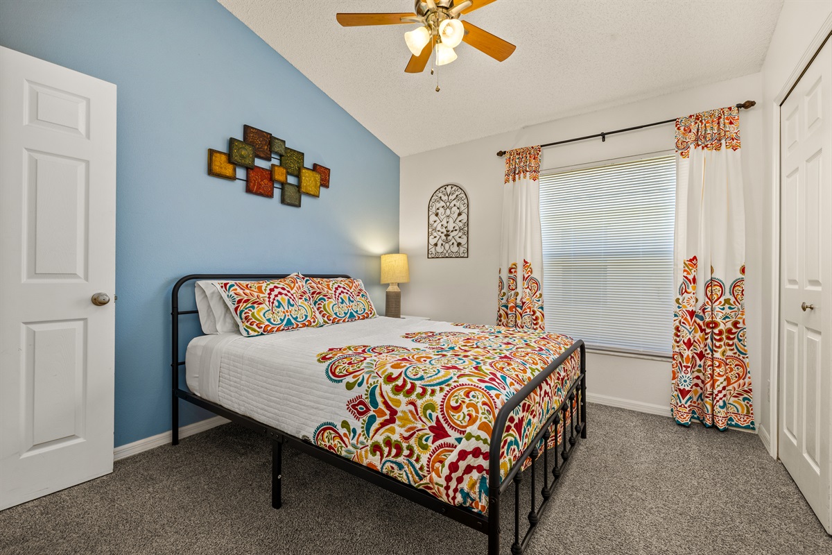The queen master suite!