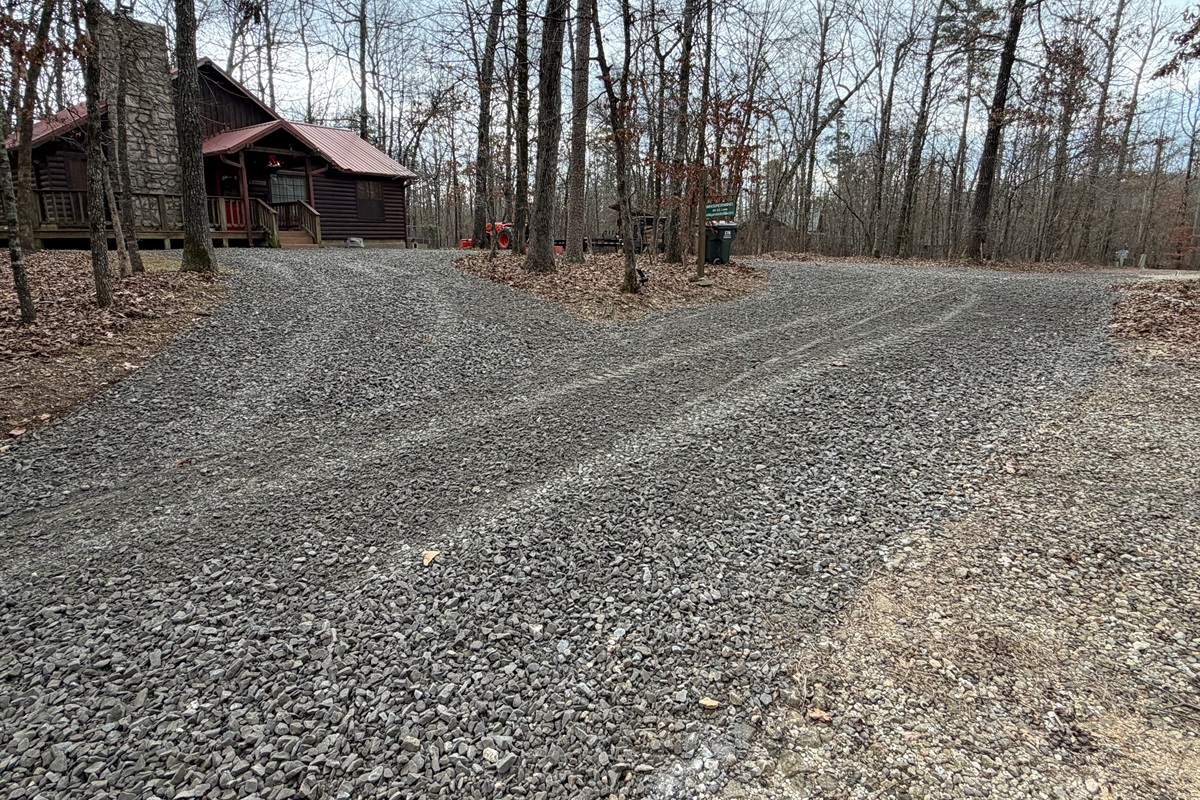 Road and Driveway improved January 2026