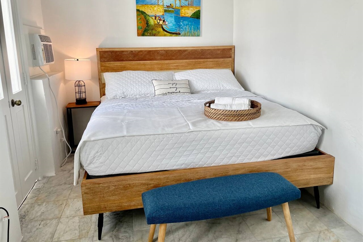 VILLA A --MASTER BEDROOM-KING SIZED BED