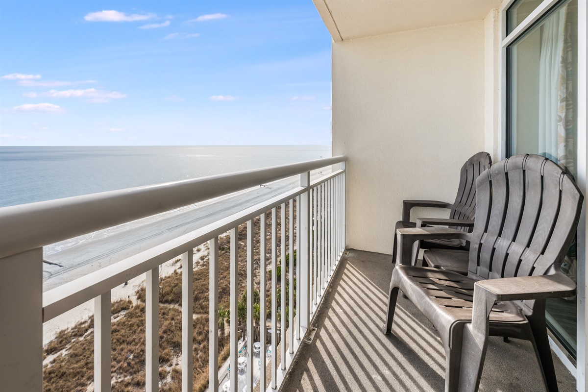 Breathtaking Views from Balcony!