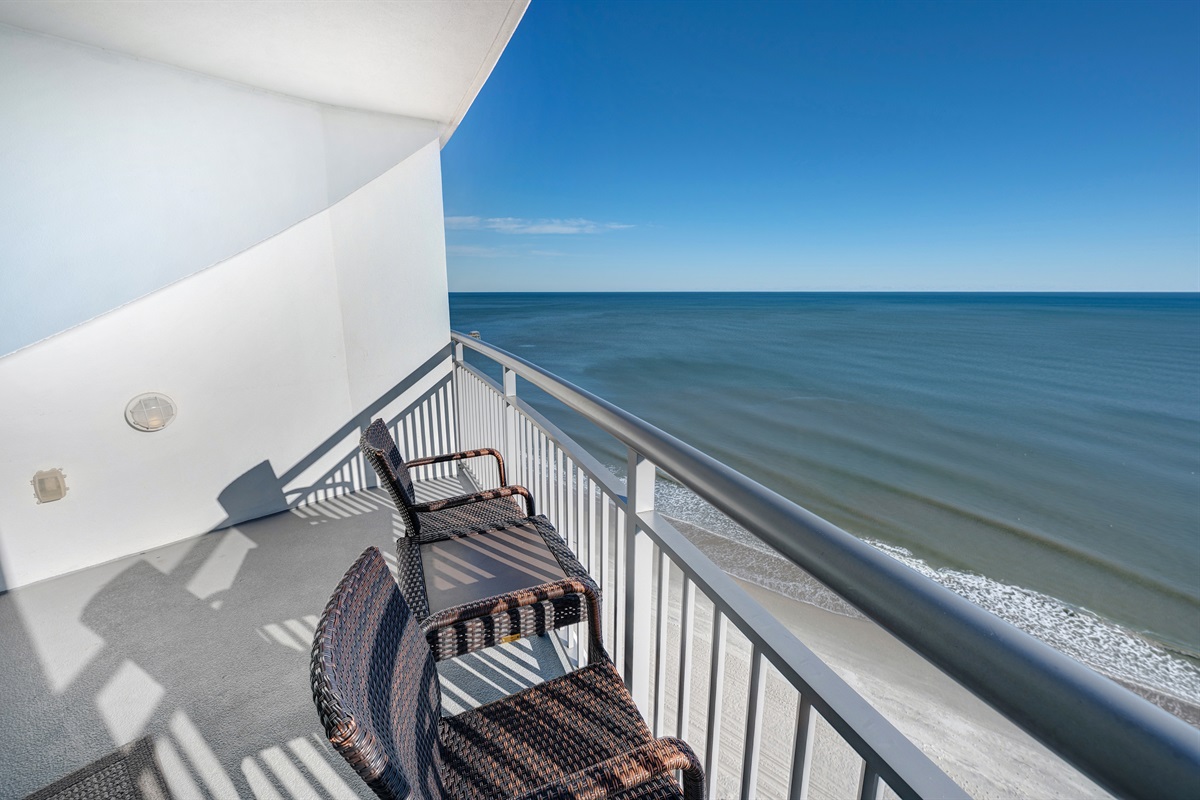 Amazing View from the Balcony!