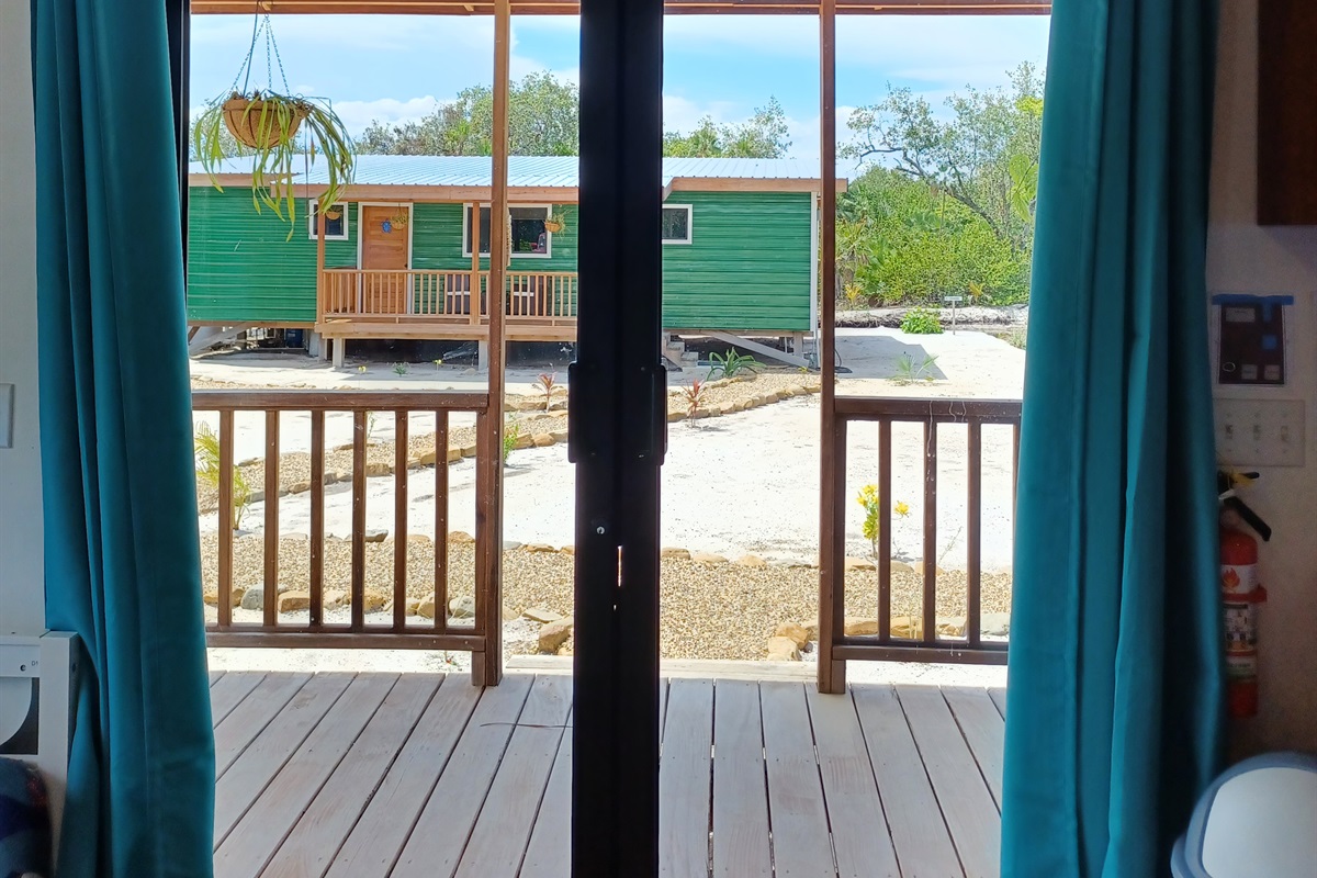 Starfish living room view