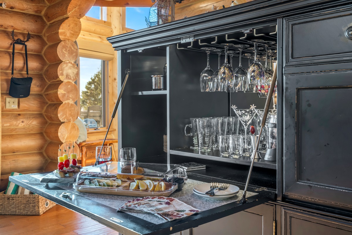 A fully equipped kitchen with everything you need to feel at home.