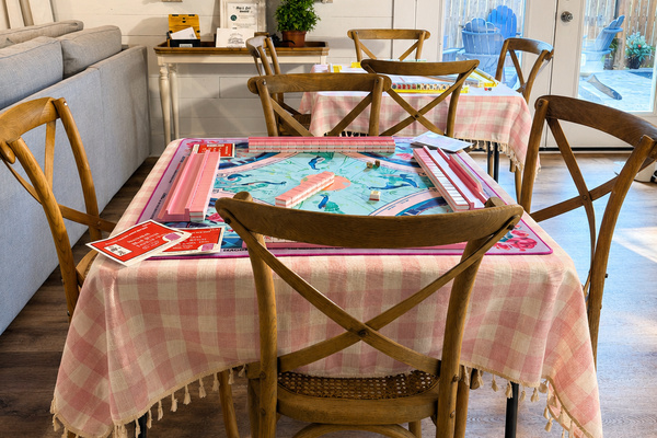 Cabernet House now features two 3’ x 3’ square mahjong tables, perfect for larger groups and tournament-style play. Grab your crew and plan your Fredericksburg getaway!