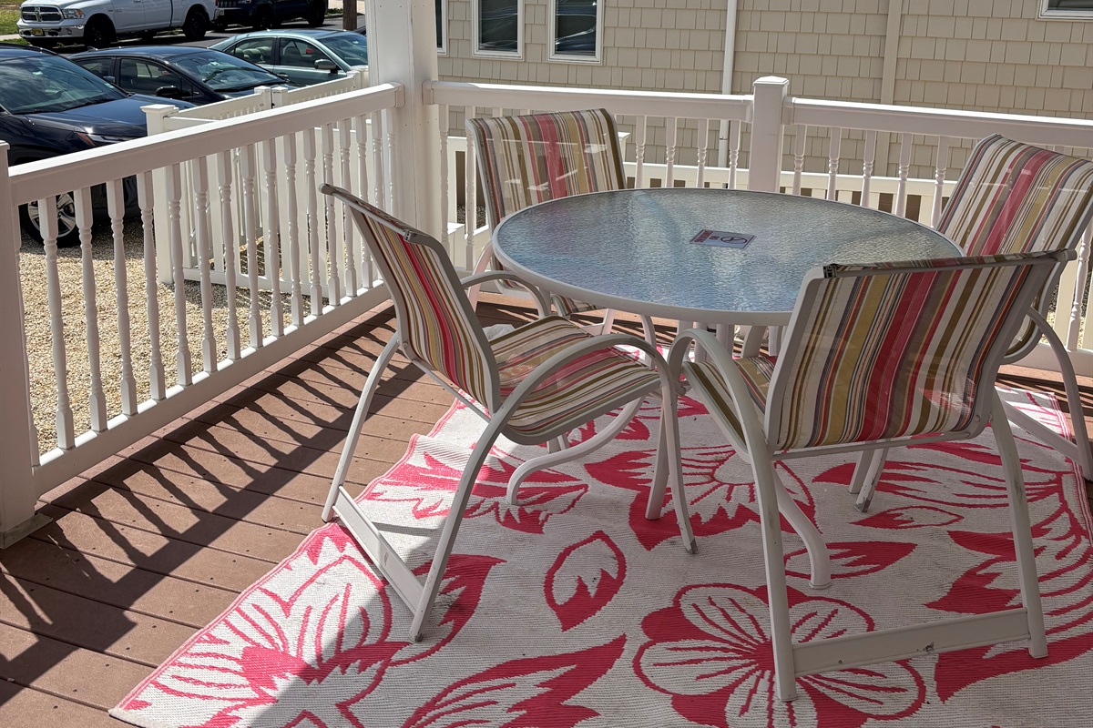 Covered patio