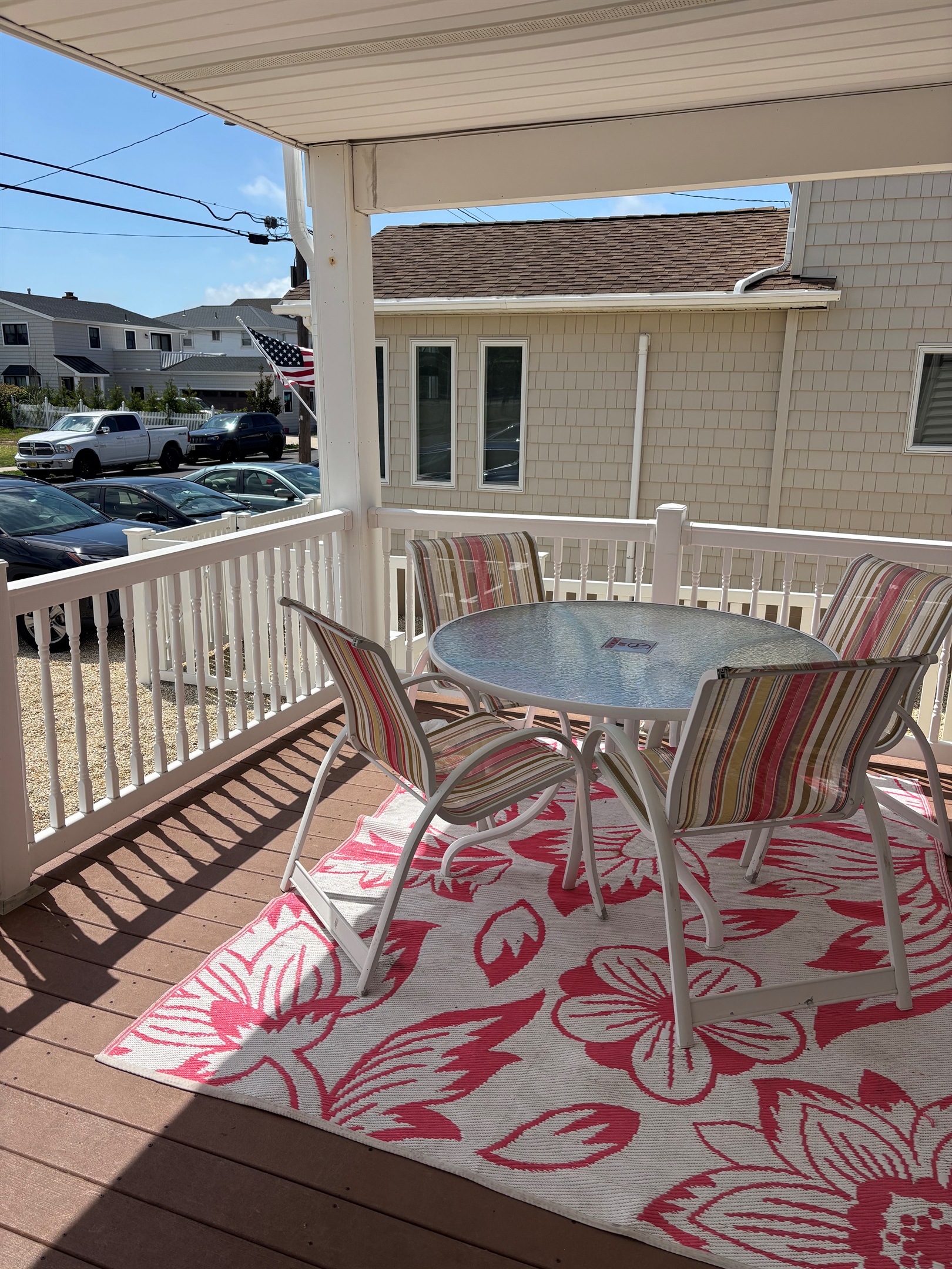Covered patio
