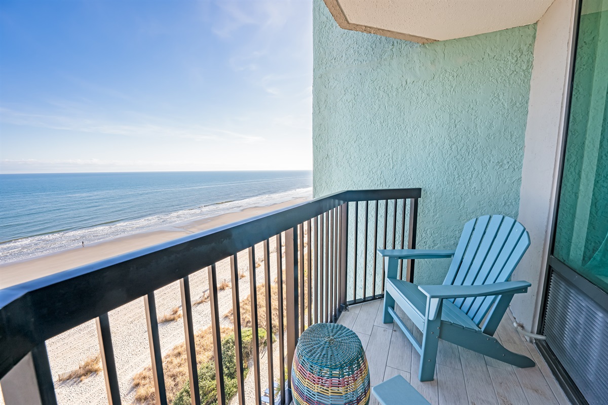 Amazing View from the Balcony!