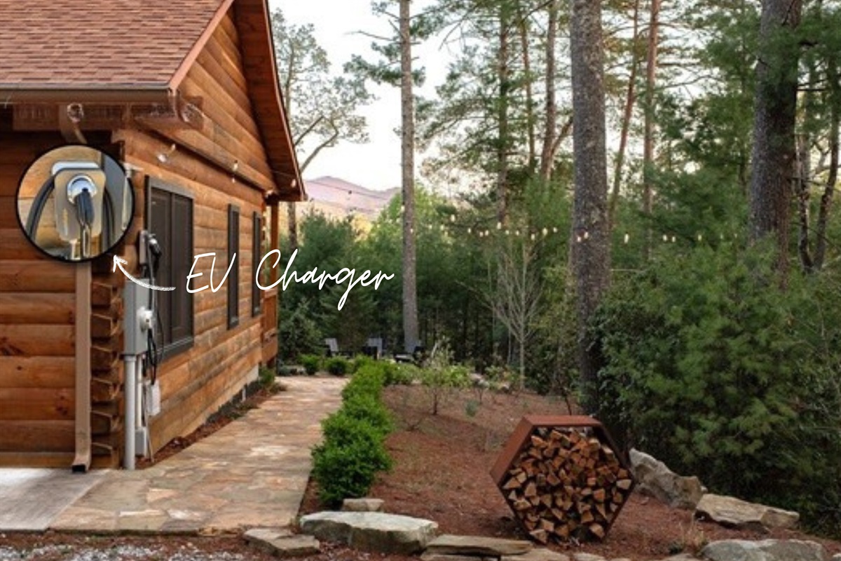 Recharge your car while you recharge your soul. The Level 2 EV charger is just one more little way we&rsquo;ve made mountain living easy and thoughtful.