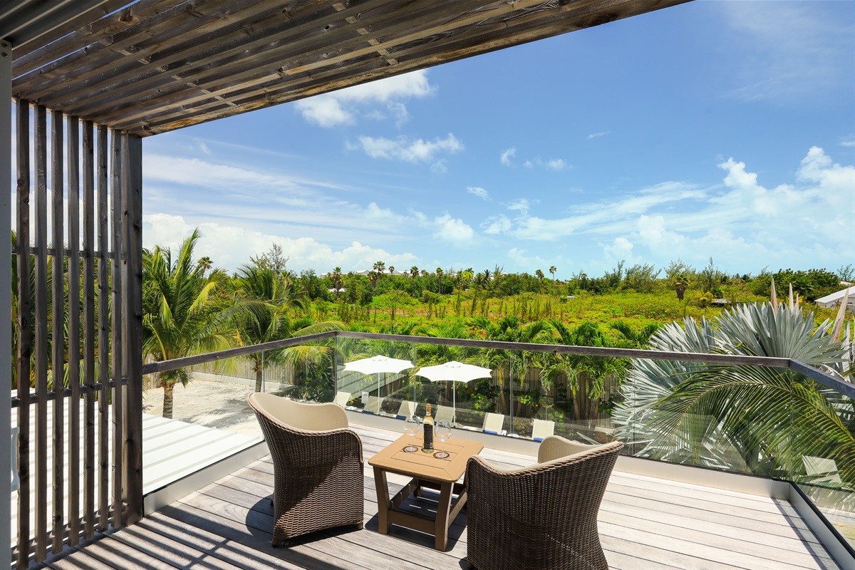 Second floor balcony