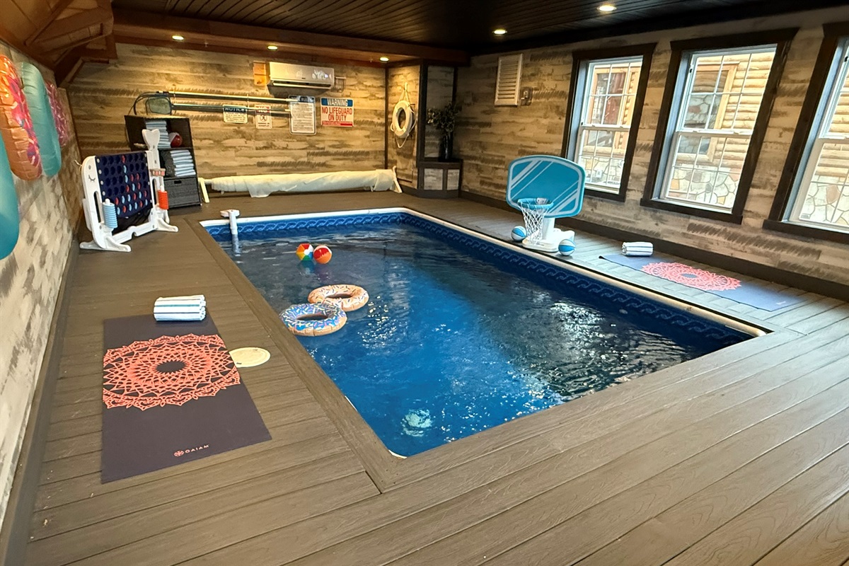 Create your own wellness retreat with hot yoga in our heated indoor pool area, followed by a refreshing dip.