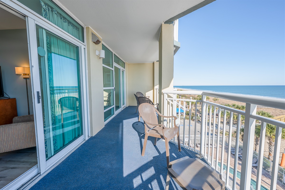 Amazing View from the Balcony!