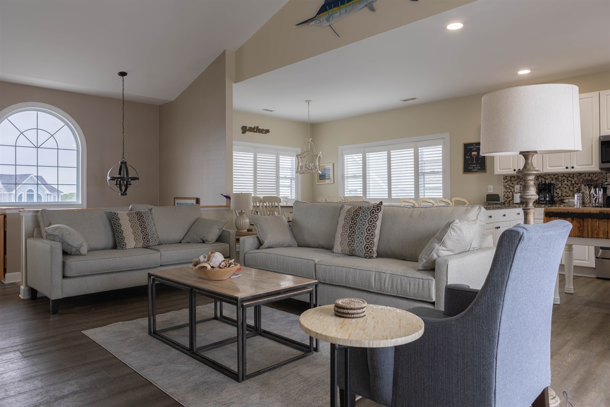 Room to spread out with your crew