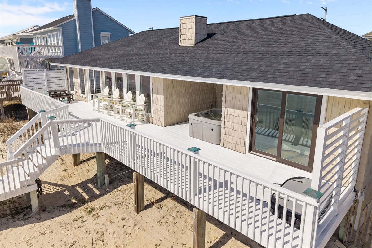 Unobstructed views of the ocean