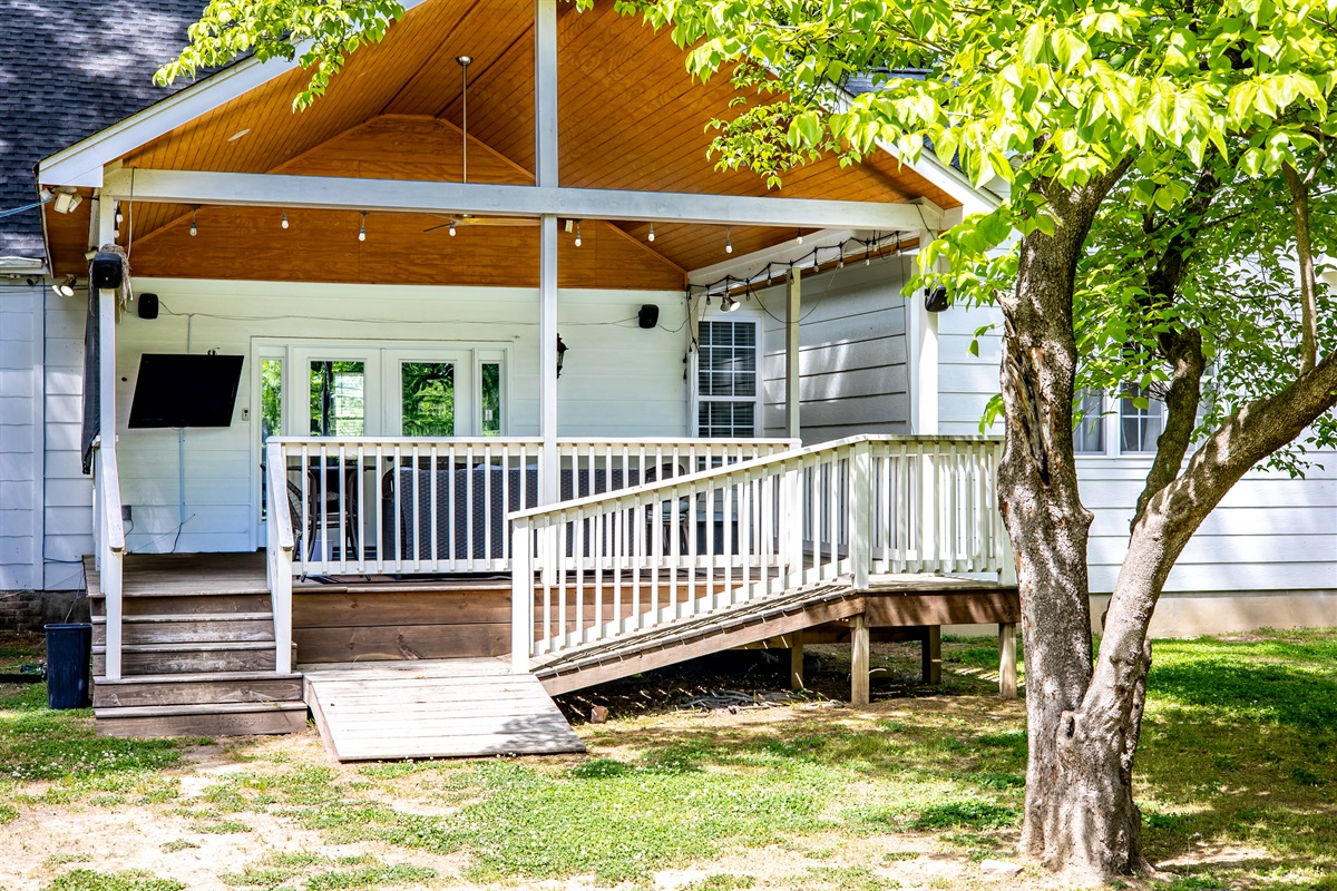 Covered deck