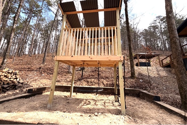 Little guests love their own mountain play space