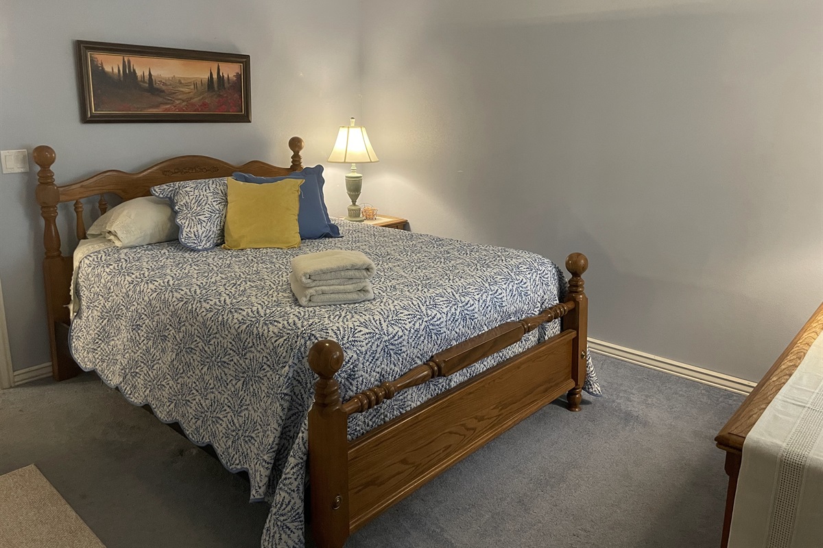 Retreat to your private sanctuary with easy backyard access and generous closet space—perfect for unwinding in comfort and style.