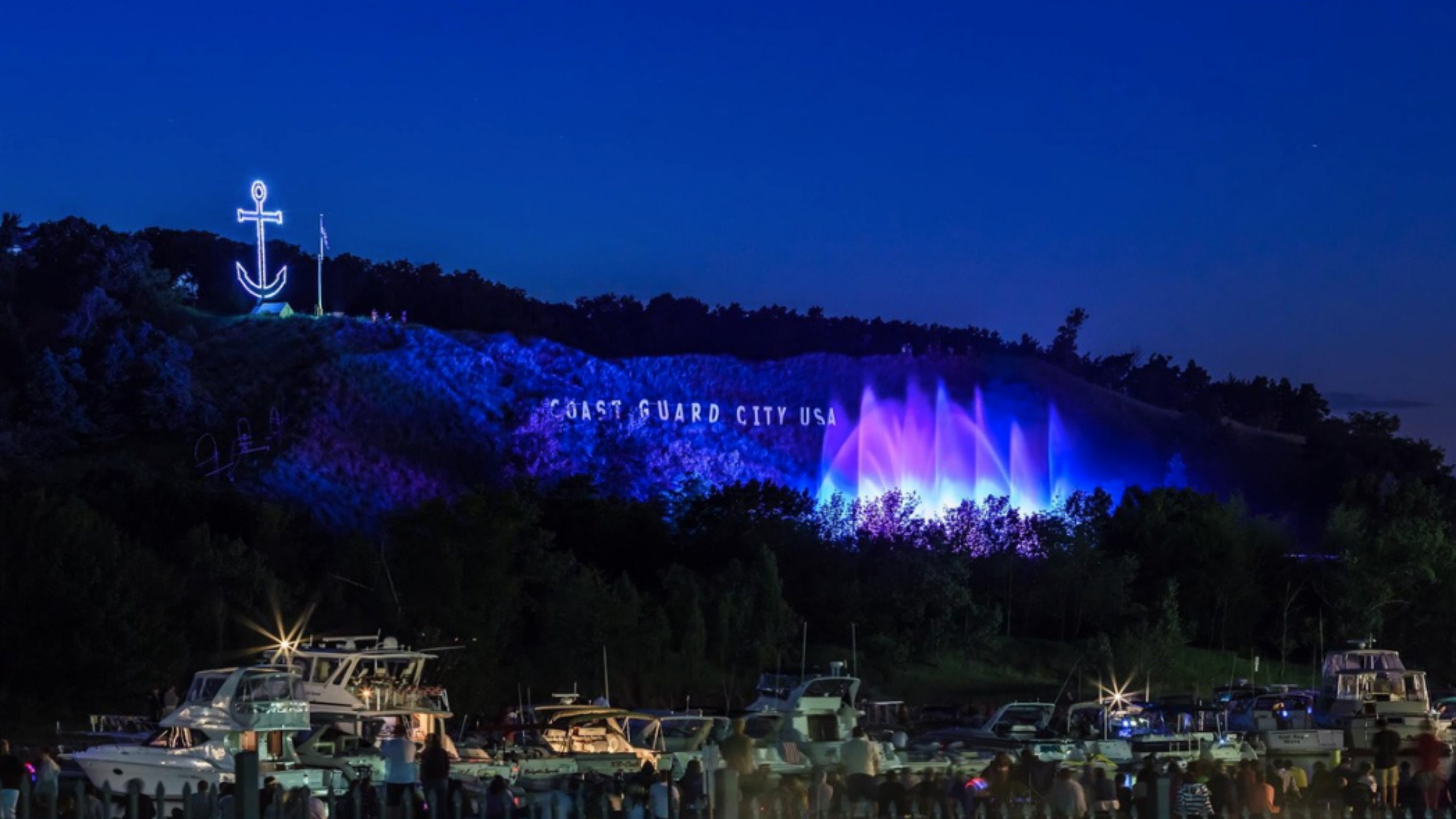 Musical Fountain in Coast Guard City