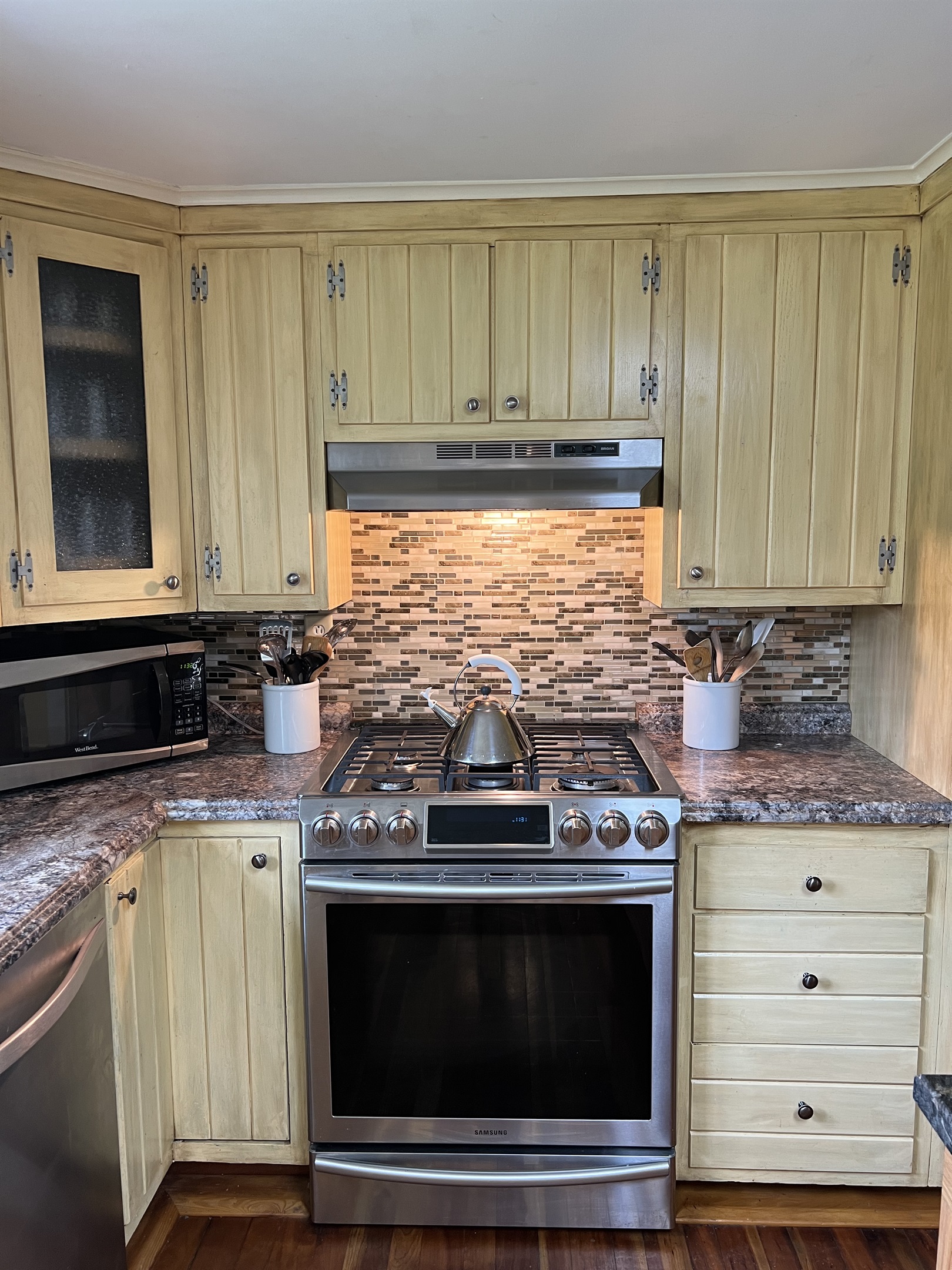Renovated kitchen