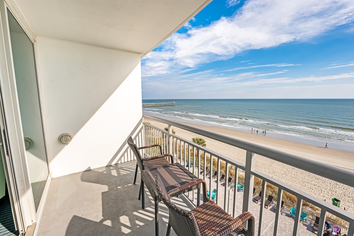 Amazing View from the Balcony!