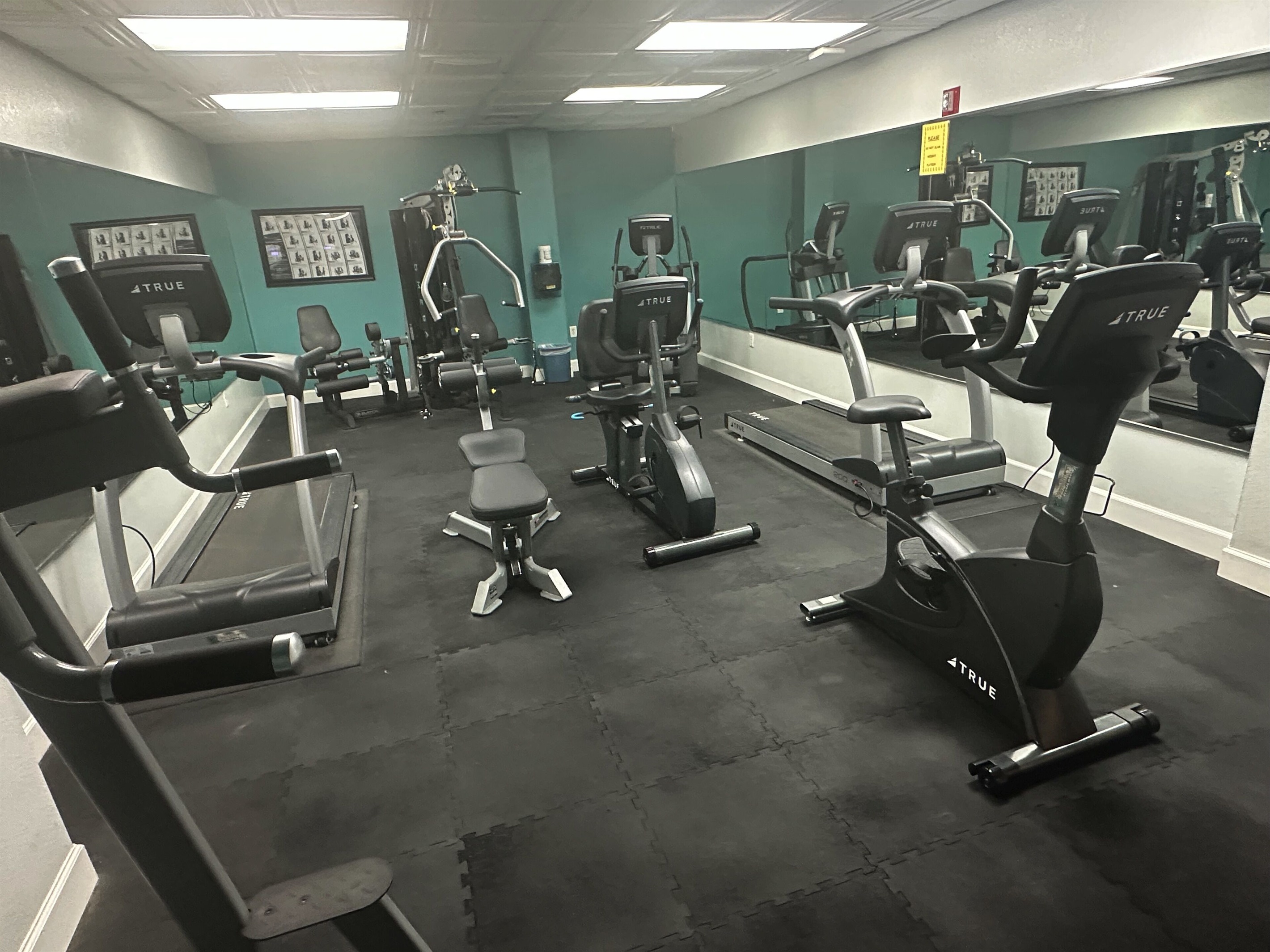 Exercise Room in the North Tower Lobby