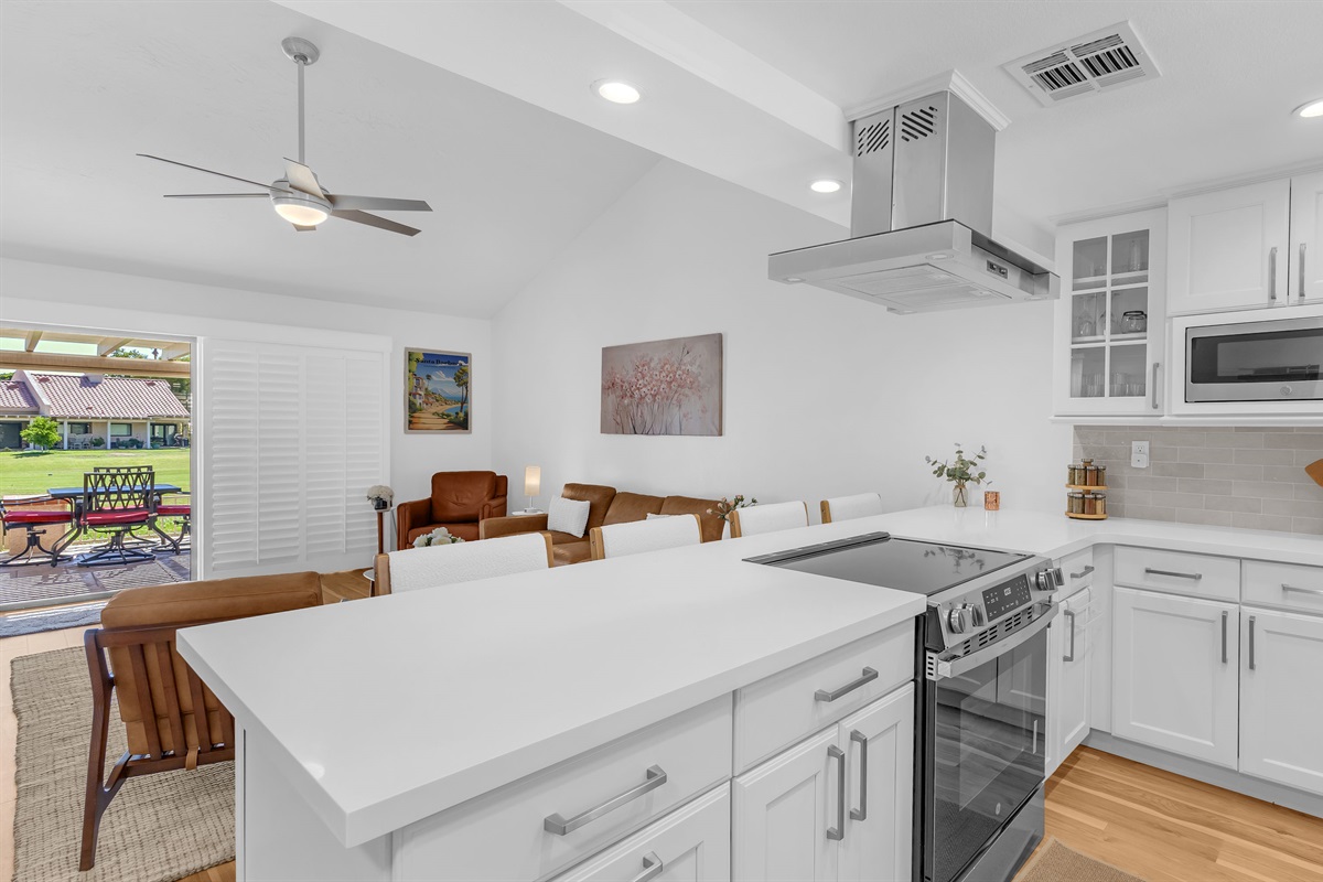 Stove with Exhaust Fan