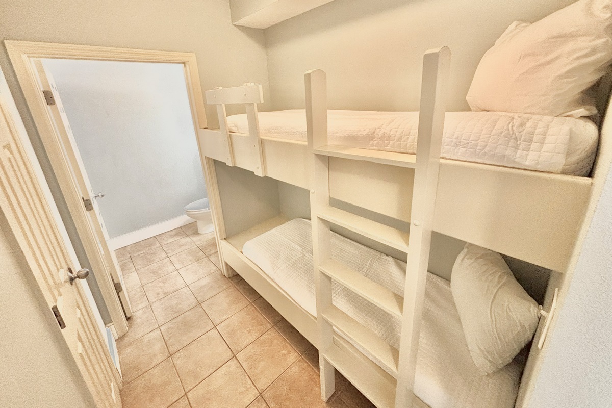 Hallway bunks perfect for kids!