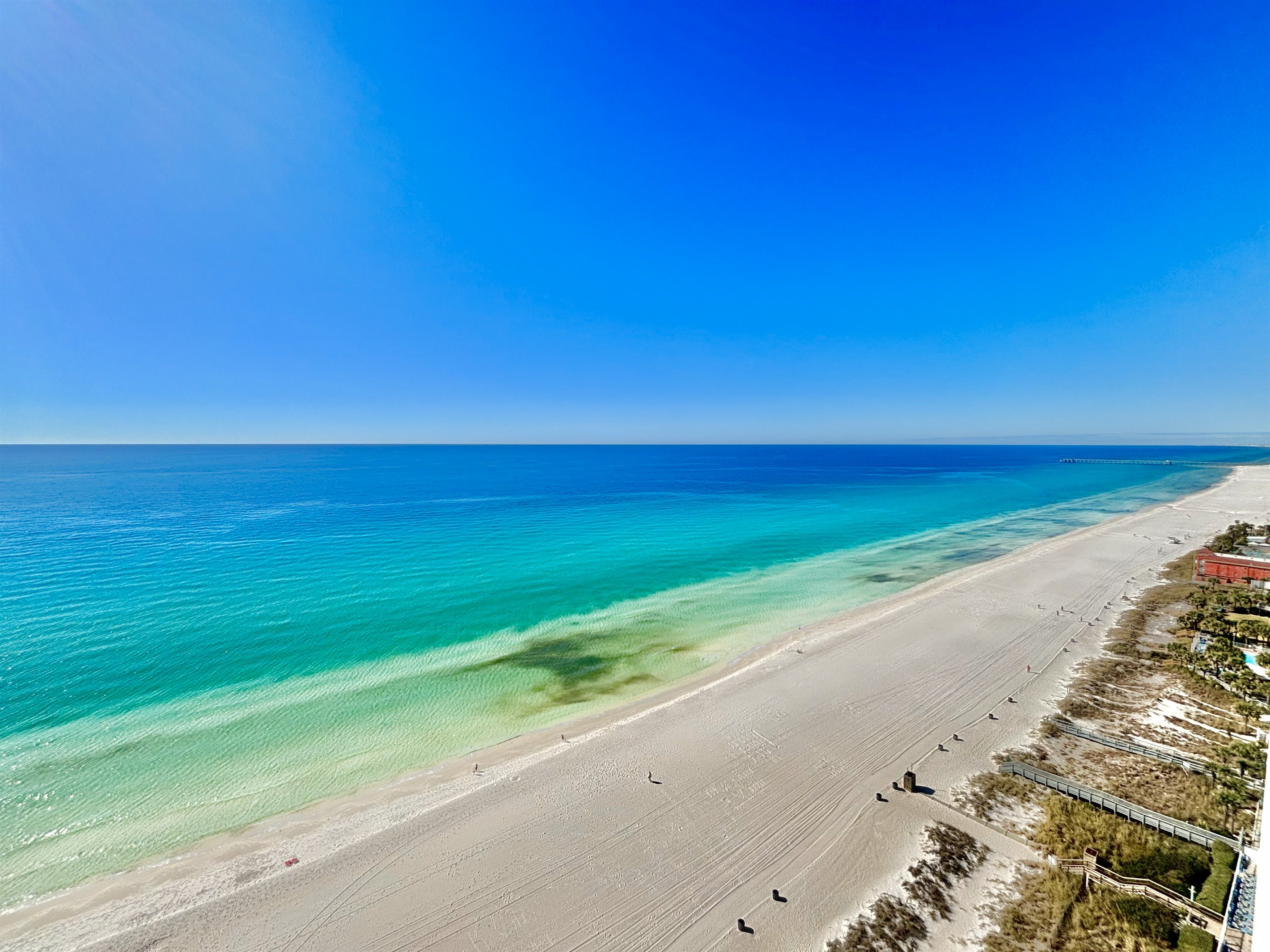 Beautiful views of the Gulf from the unit