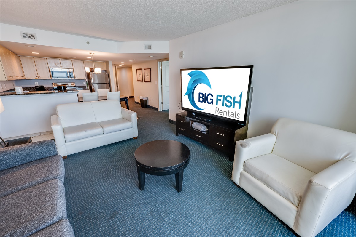 Amazing Living Room with Stunning Views🌊☀️