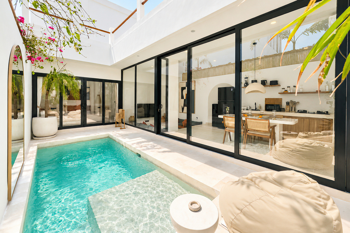 Pool area