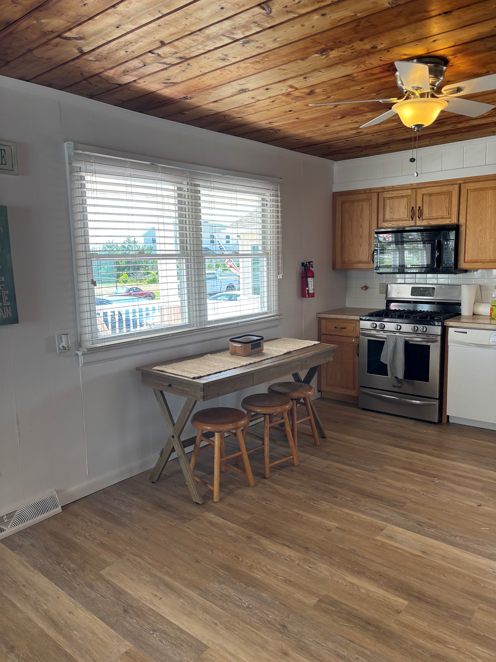 Bright huge kitchen