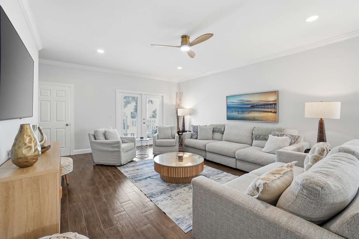 Plenty of living room seating for the whole family