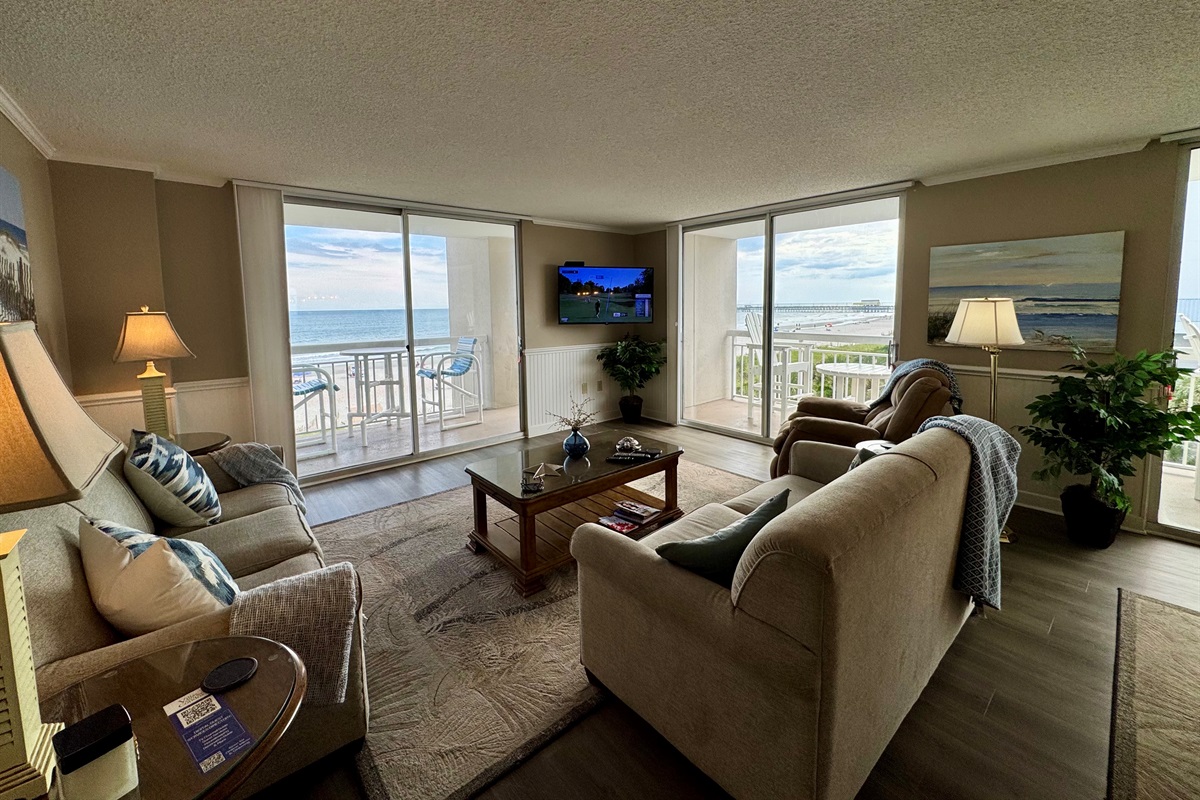 Living Room with Sleeper Sofa