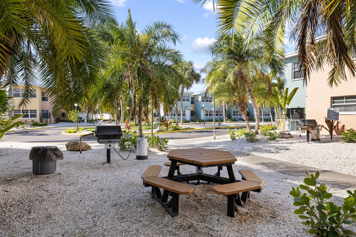 Picnic area, private to community