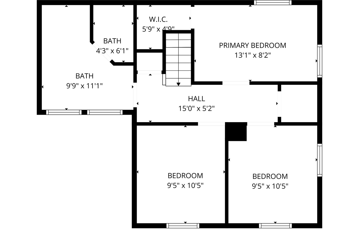 Second Floor, Floor Plan