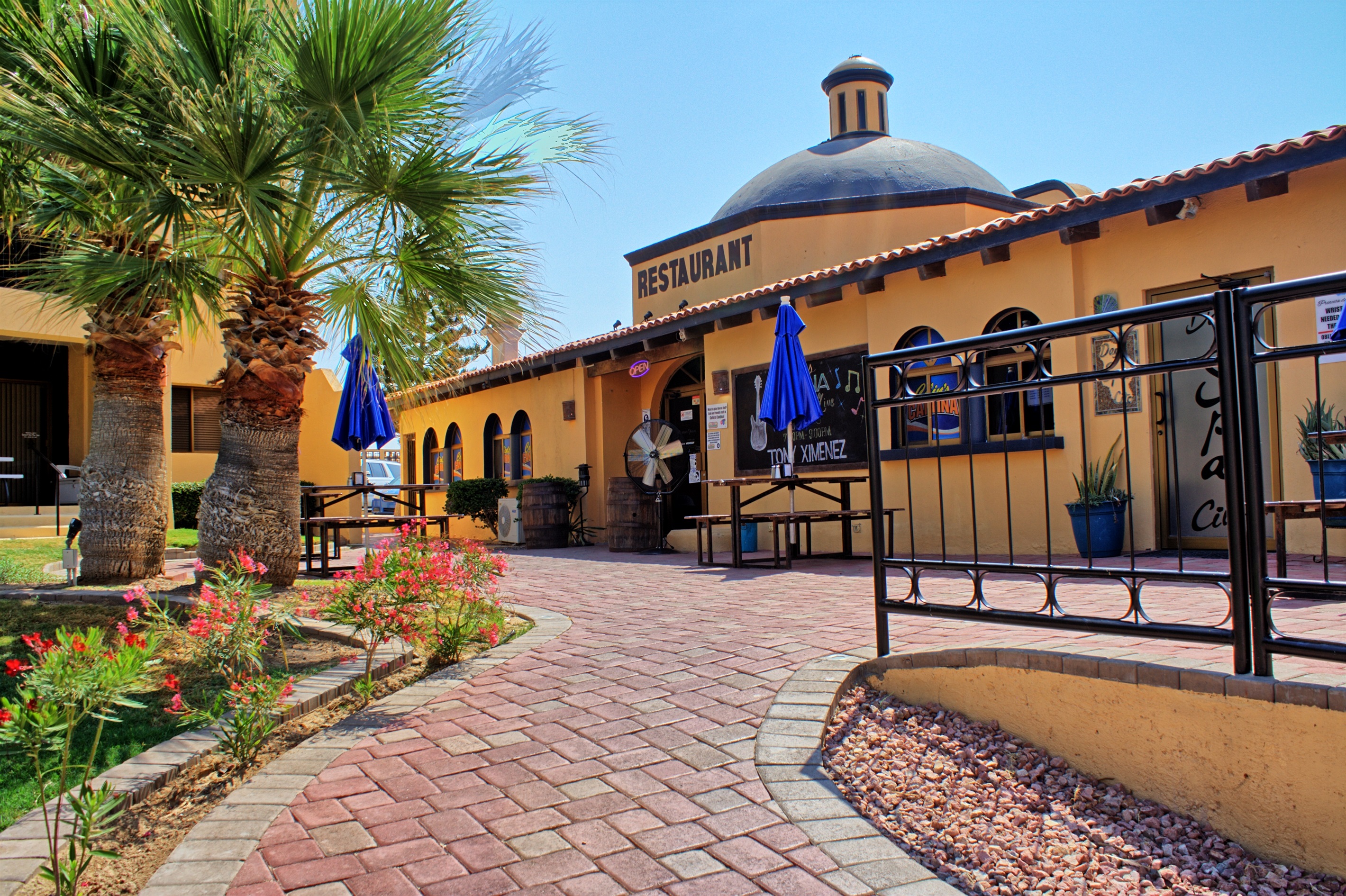 Colin's Cantina. Great food! Inquire with them regarding their operating hours