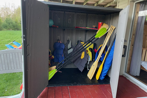 Paddles and Life Jackets