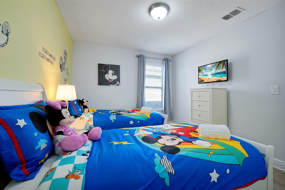 Twin beds for the ready for the little ones in your family.