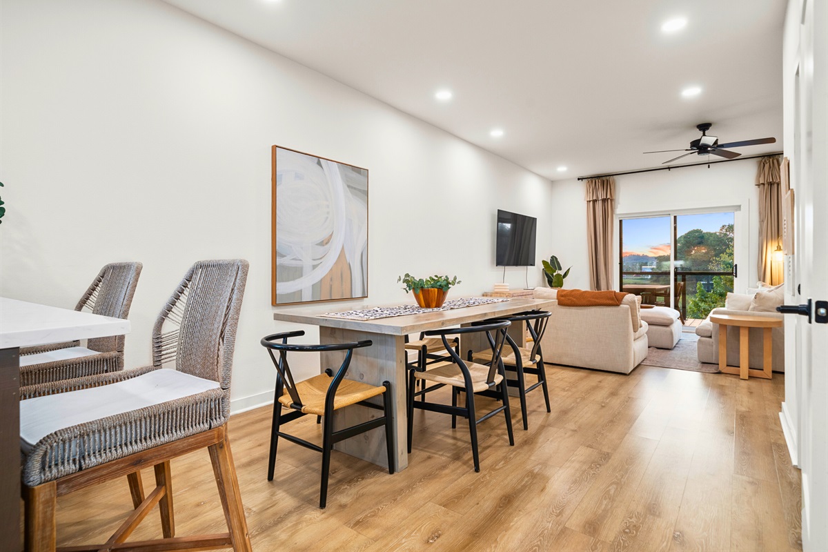 Spacious open layout with dining area and living room views&mdash;perfect for entertaining.