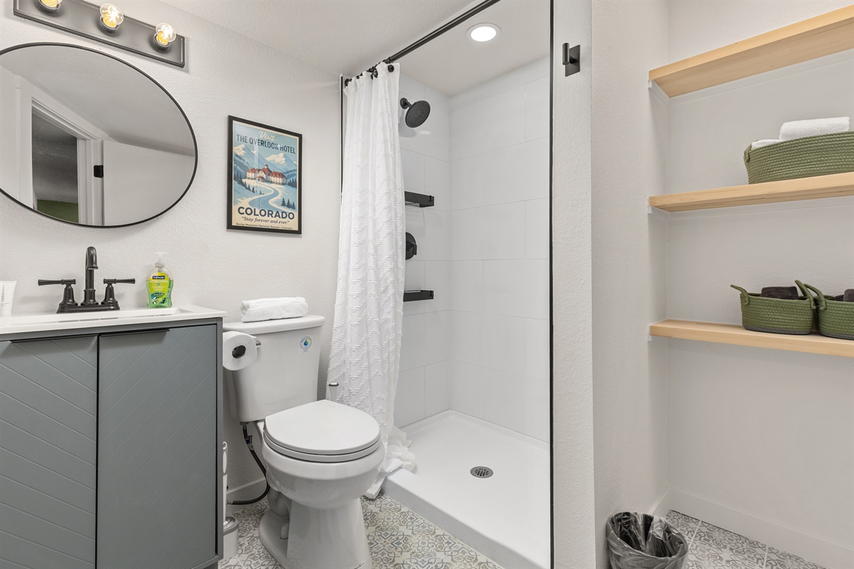 Downstairs Full Bathroom