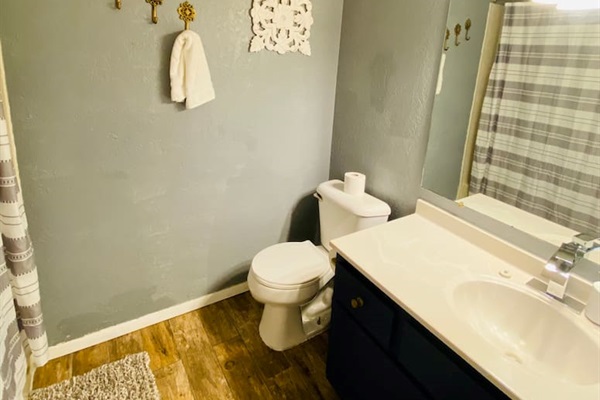 Bedroom 1 and 2 Shared Bathroom, Main Level