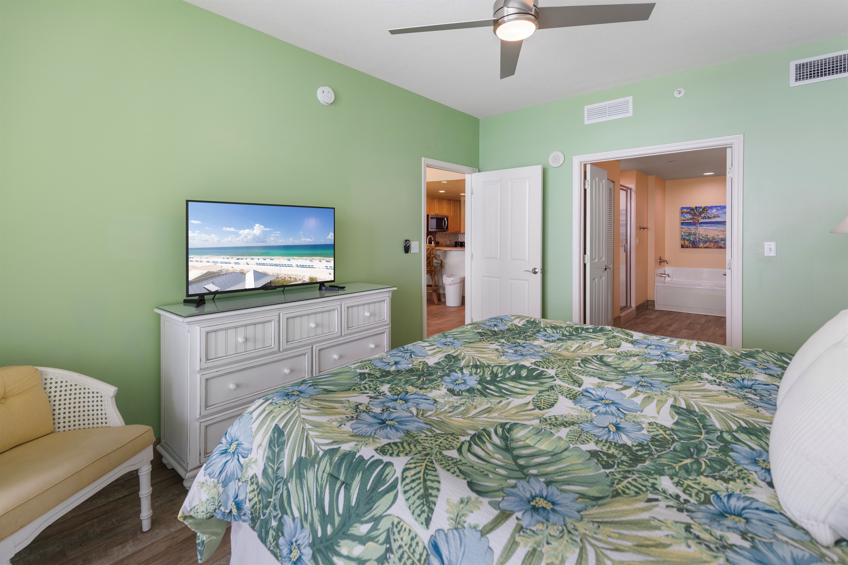 Gulf-front Primary Bedroom