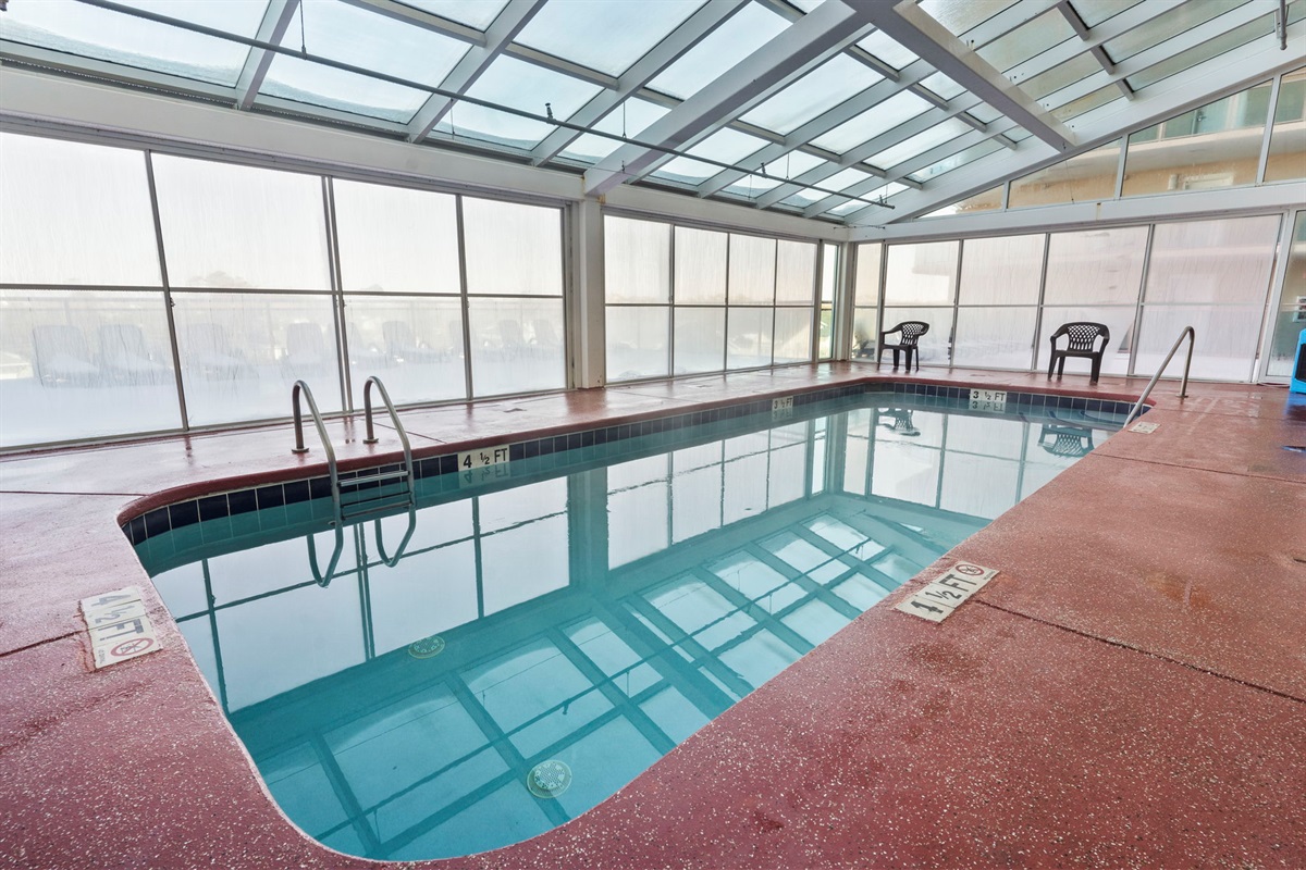 Heated indoor pool