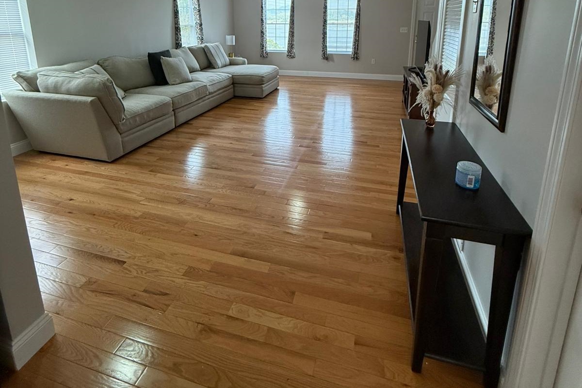Overview of living room area