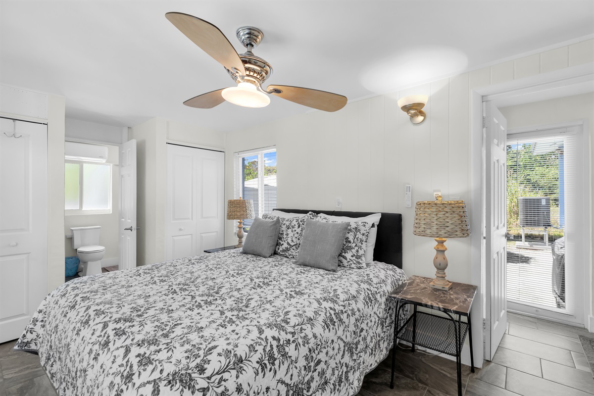 Primary bedroom with ensuite bathroom