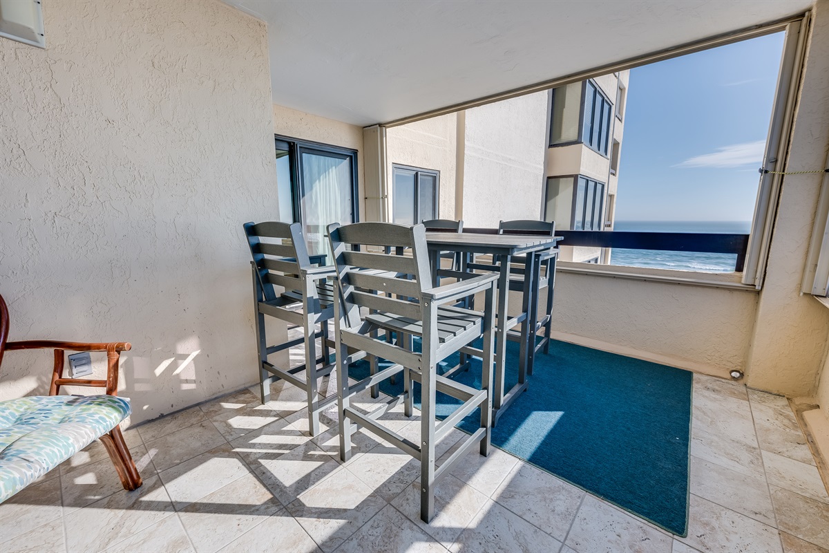 Amazing View from the Balcony!