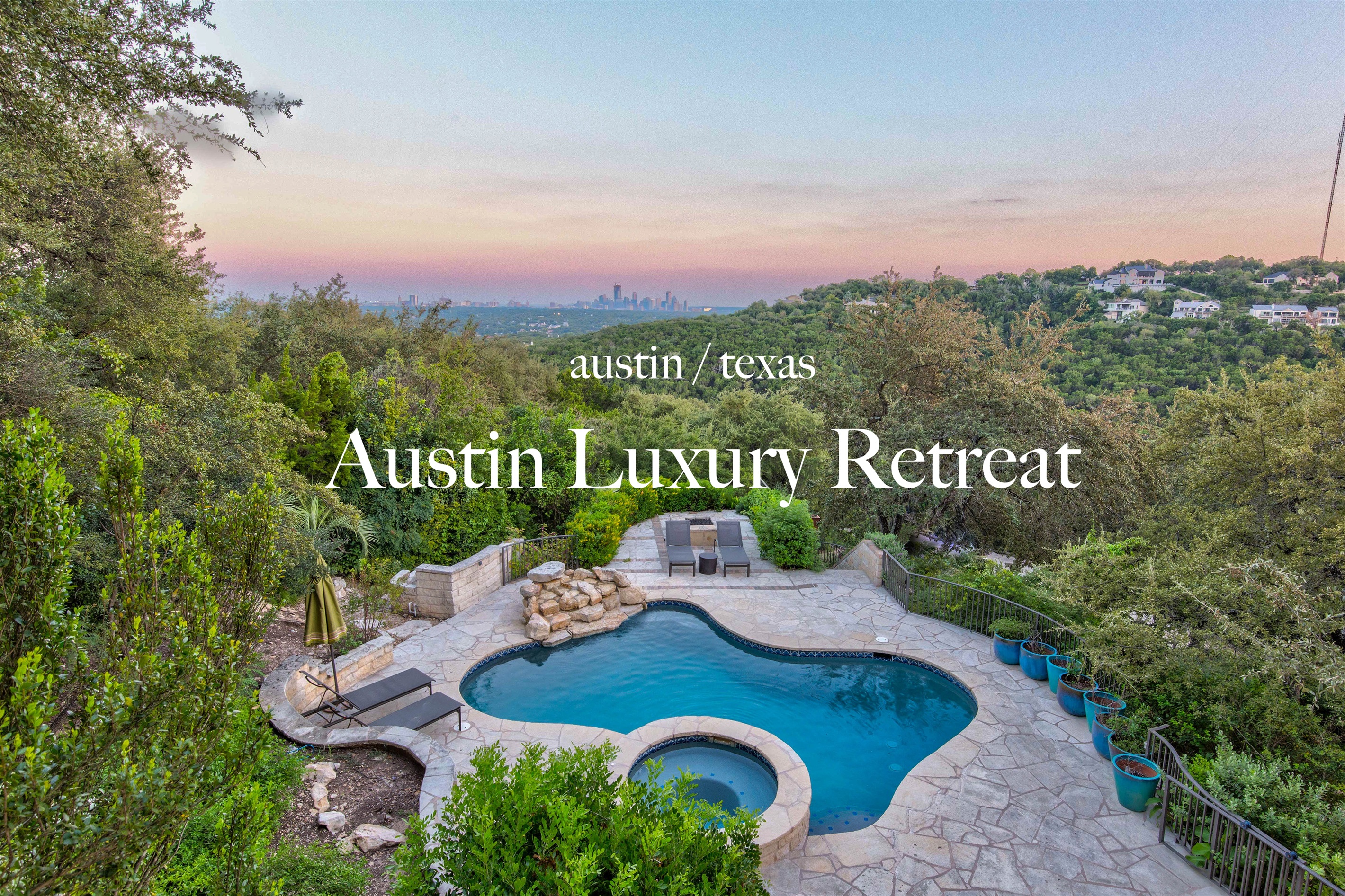 5000 sqft private estate located in the most sought after neighborhood in Austin, Texas.