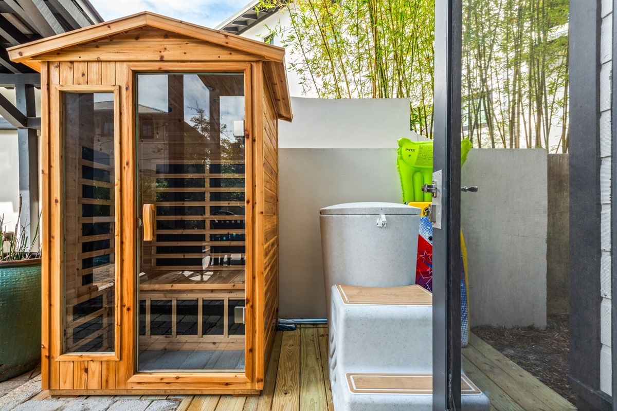 Sauna and Cold Plunge