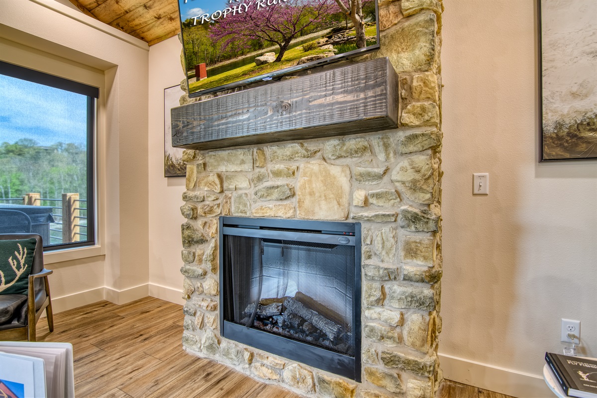 Snuggle up by the fire